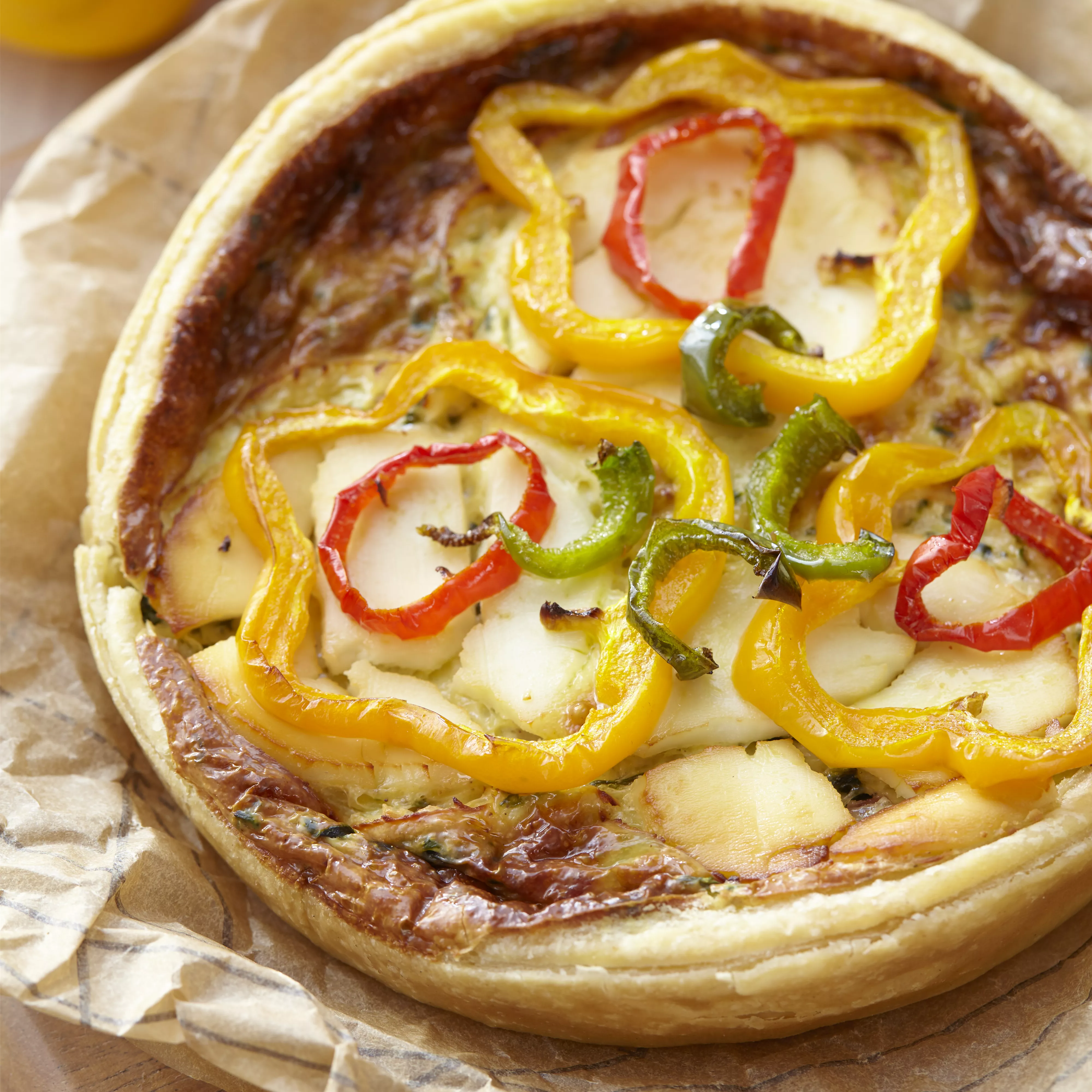 Paprika-Quiche